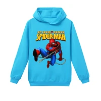 children hoodie spiderman girls jogging boys marvel superhero cartoon sweatshirt top kids clothes loose jacket new style shirt