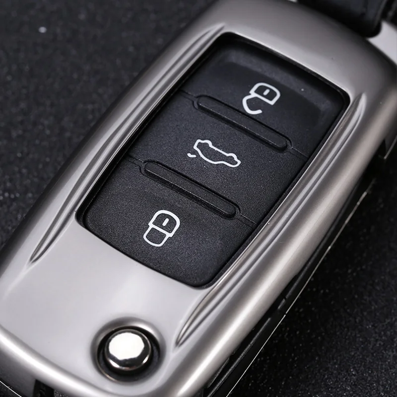 Чехол для автомобильного ключа Volkswagen VW Passat CC POLO Golf jetta tiguan Gol Cross Fox Plus Eos Scirocco Beetle Skoda