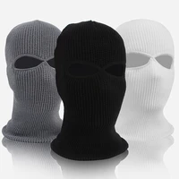 2020 winter warm ski cycling 2 hole balaclava hood cap full face mask outdoor hiking warm face mask windproof