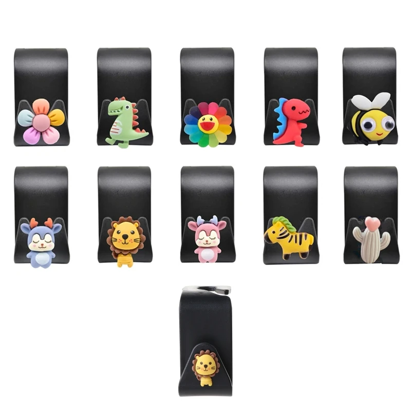 

Multifunctional Car Back Seat Headrest Cartoon Animals Hook Storage Organizer J2HD