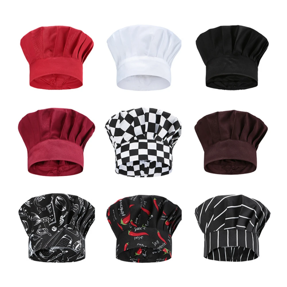 Регулируемая шляпа для шеф повара регулируемый головной убор в виде грибов