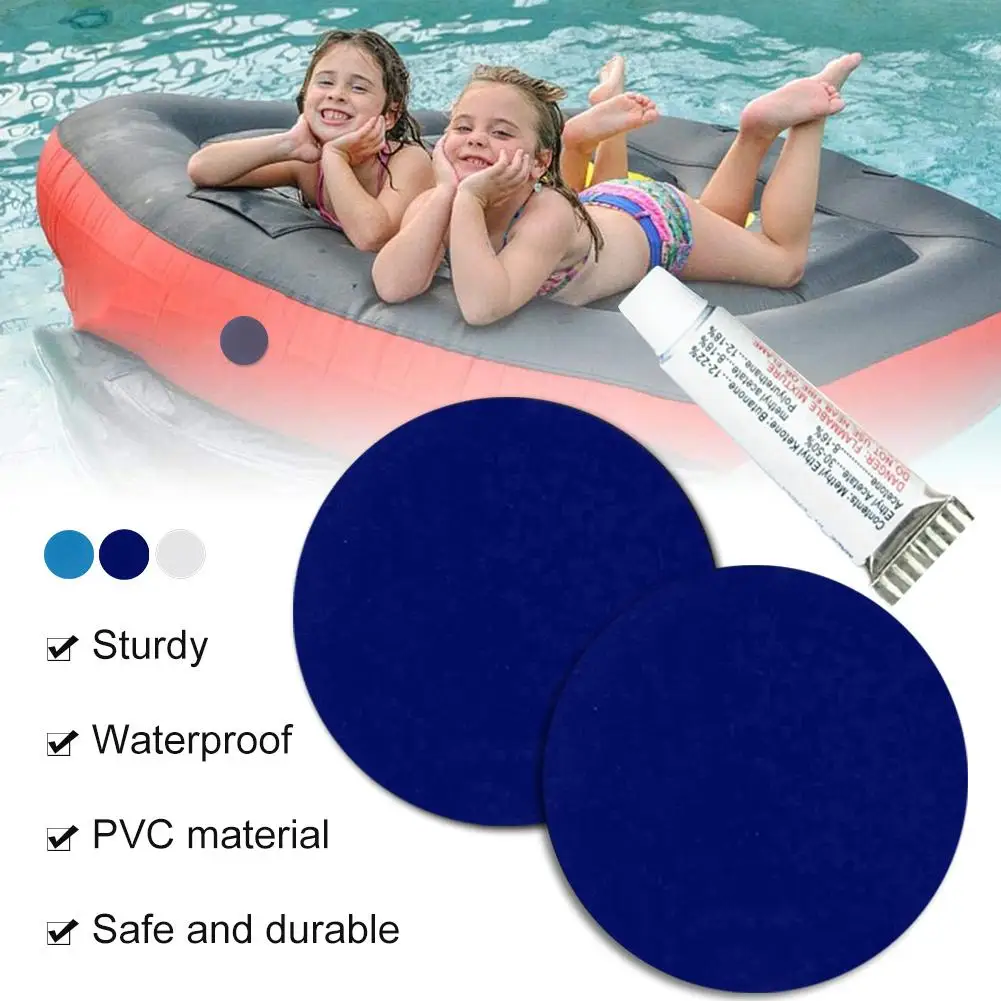 3 шт./компл. Набор для ремонта ПВХ водостойкий Ремонтный комплект воздушного