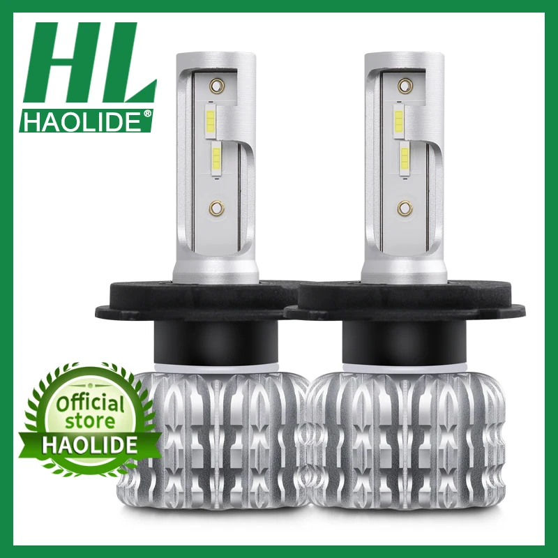 /HL 2 шт. светодиодный светильник на голову s H1 H4 H7 HB3 9005 HB4 9006 автомобильный 12 В