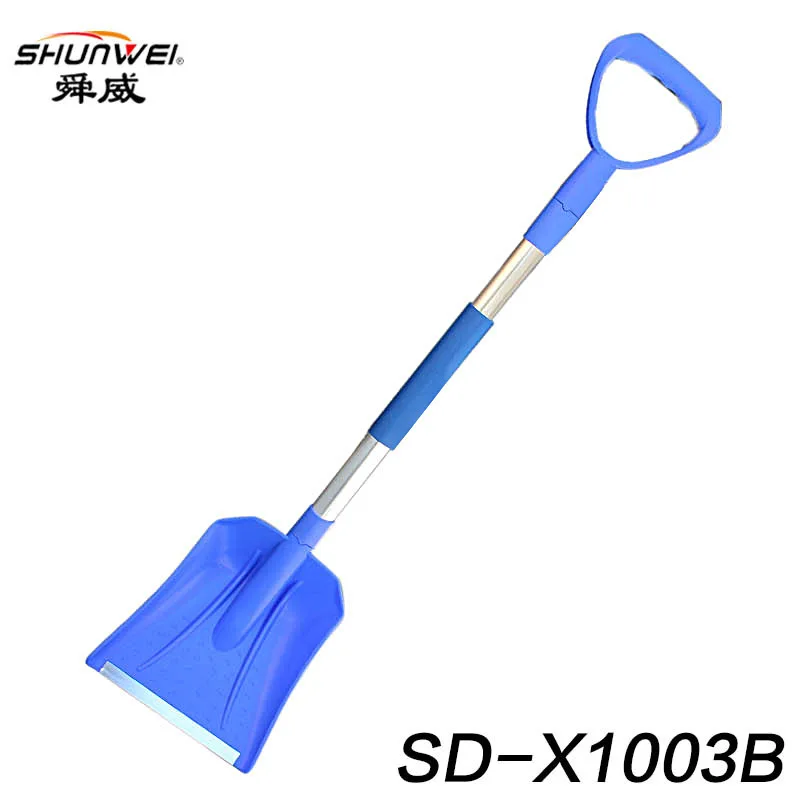 Shunwei съемный снегоочиститель с ручкой из нержавеющей стали EVA зимняя щетка sd-x1003b |