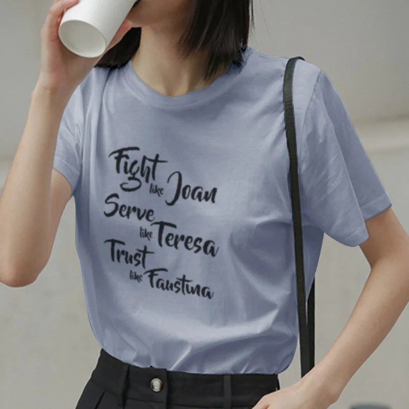 

2021 Summer Women Designer T Shirts Streetwear Cute Top Clothes Famale Print Short Sleeve O-neck Casual Funny Graphic T Shirts