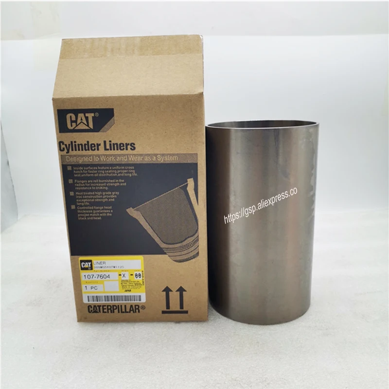 

Гильза цилиндра двигателя Caterpillar CAT324D/325C/325D/326D/328D/329D 107-7604 C7