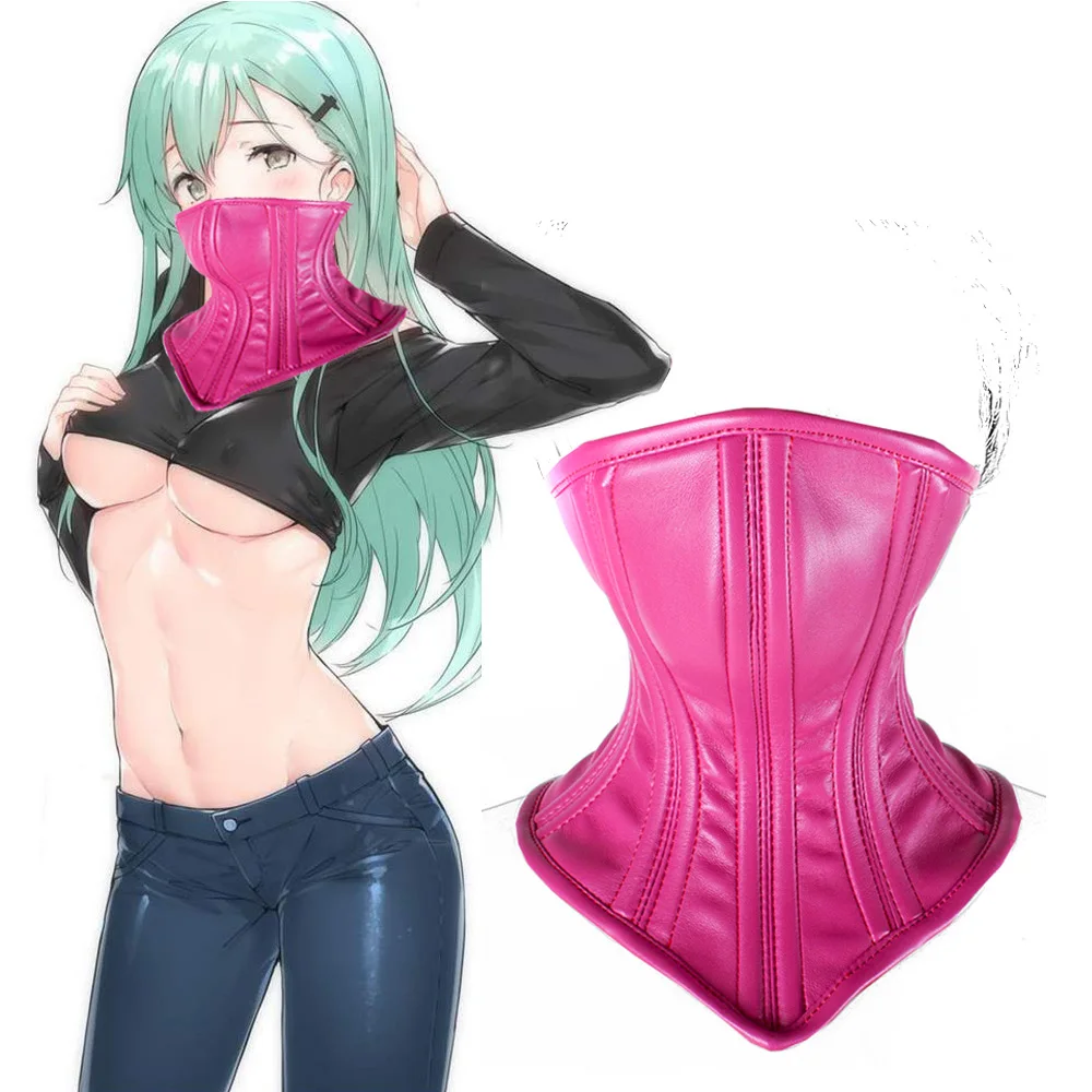 Женское кольцо с круглым вырезом воротник БДСМ бондаж рабство фетиш ролевые игры