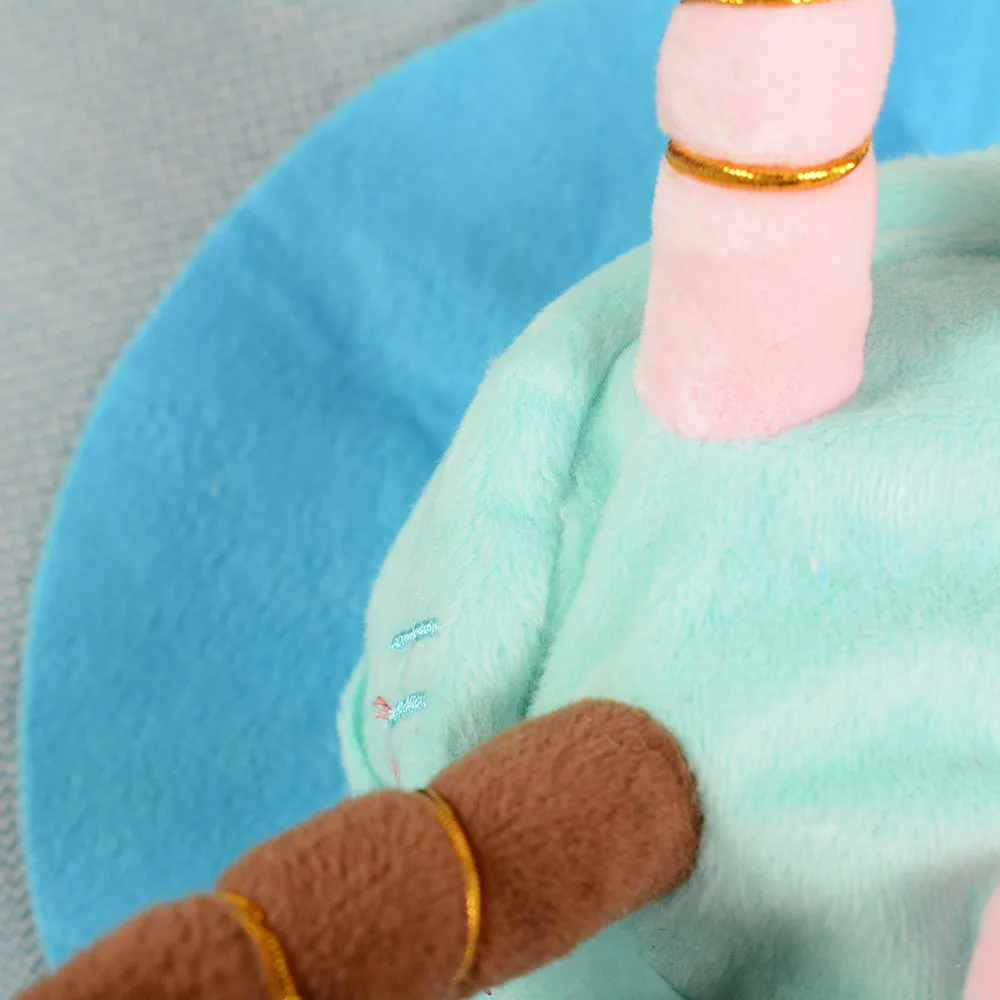 С милой собачкой шапки ко дню рождения щенок шапочки шляпа с торт свечи дизайн