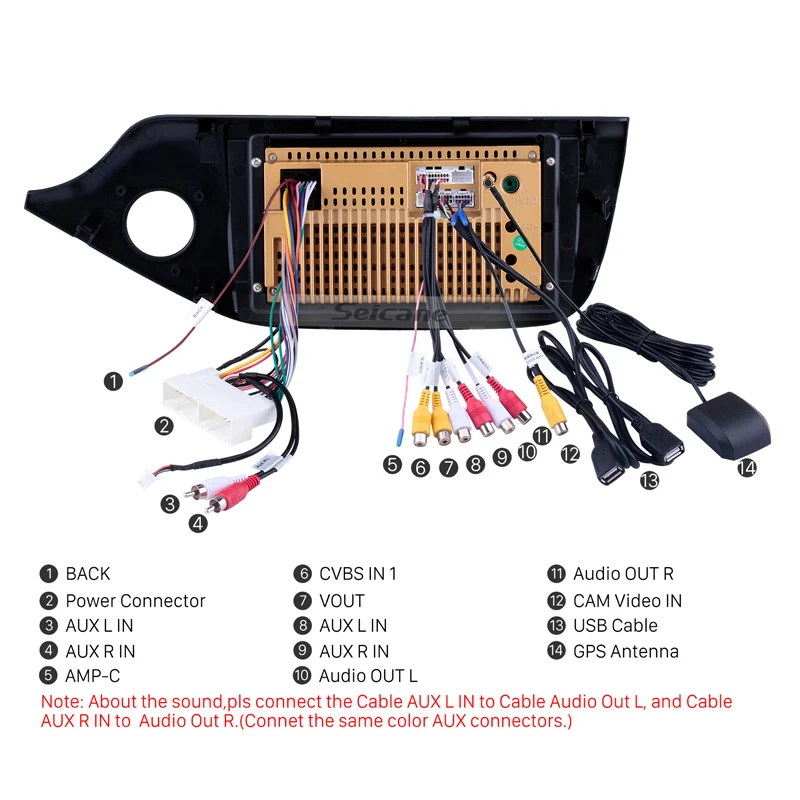 Seicane автомобильный 9 &quotAndroid 8 1 радио 2Din Bluetooth GPS мультимедийный плеер головное