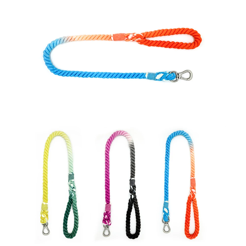 Хлопковый поводок для отслеживания собак длинная веревка нескользящий