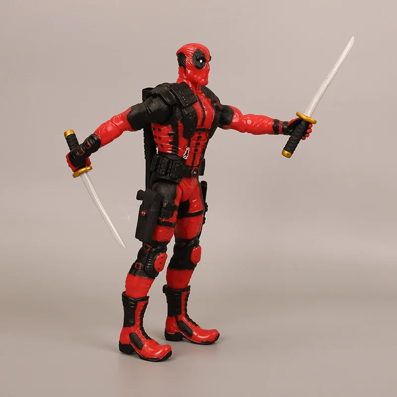 [VIP] 25 см одежда Супергерои “Дэдпул” ПВХ Фигурки супергероев Статуэтка