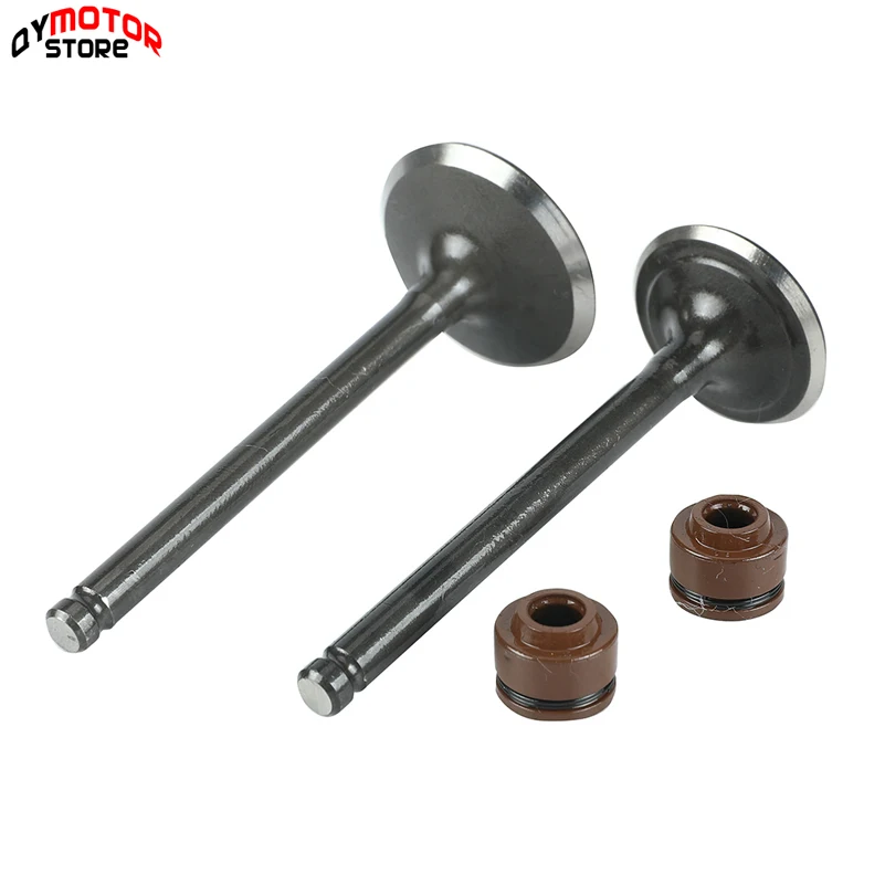 Motorcycle Cylinder Head Parts Camshaft Intake Exhaust Valve Springs Rocker Timing Chain For 125cc lifan Horizontal EngineS | Автомобили и