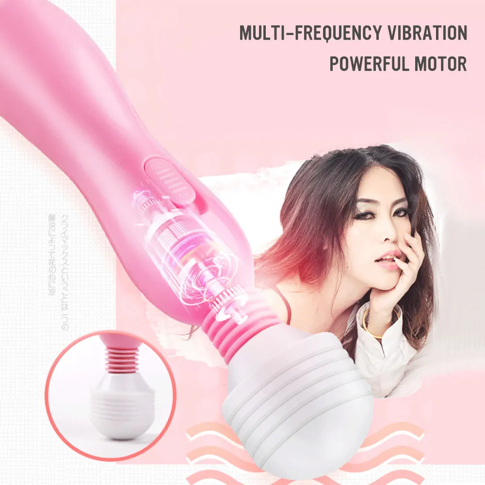 7 скоростей мощный интимный Массажер для стимуляции клитора|Вибраторы и