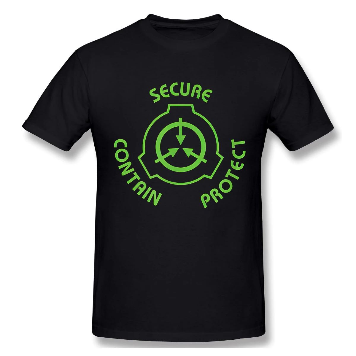 

Безопасная Защитная футболка SCP Foundation, мужская и женская футболка