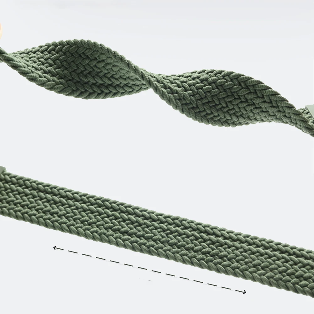 

Watch Band 20mm 22mm Nylon for Samsung Galaxy Watch 42mm 46mm Braided Solo Loop Strap for Huawei Watch GT2 46mm Elastic Bracelet