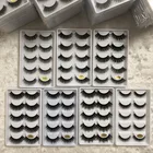 5 пар, накладные ресницы из натуральной норки, 2102050 шт.