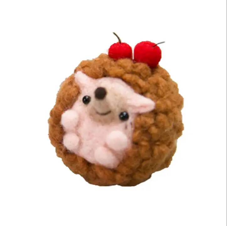 Набор для вязания шерсти Ежик войлок игла рукоделие Рукоделие сделай сам ha | Дом и