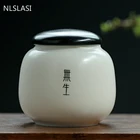 Новый керамический чайник NLSLASI из бутика, маленький герметичный мини-контейнер для хранения зеленого чая из Пуэра, упаковка для чая, герметичные банки для еды, подарочная коробка
