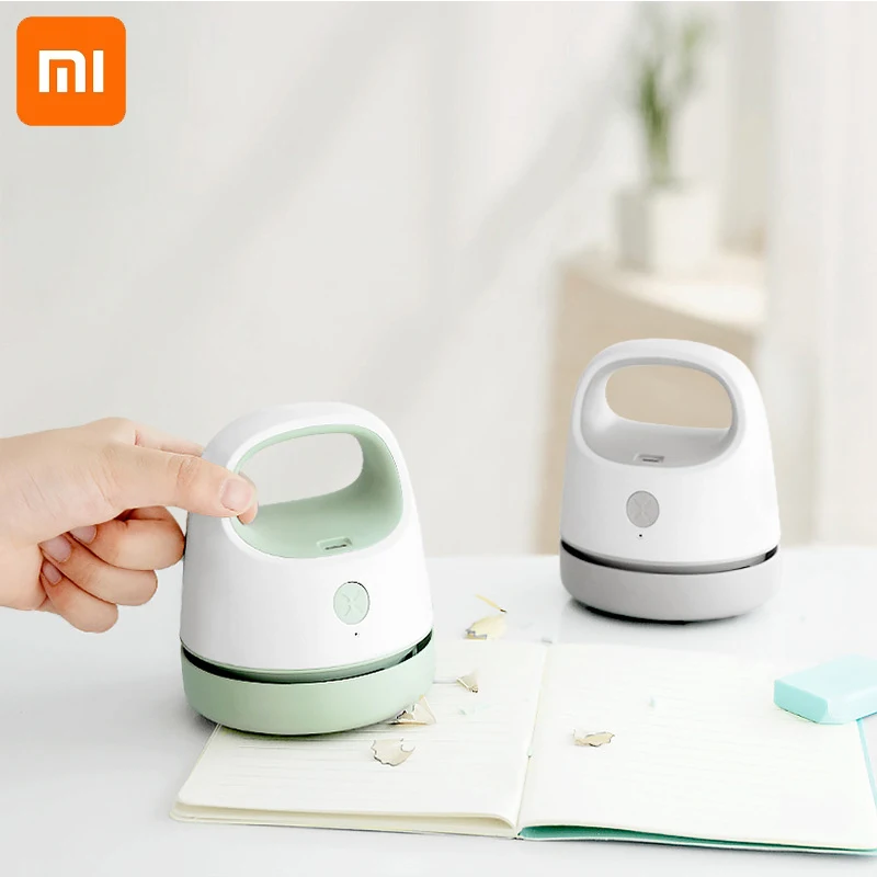 Xiaomi Handheld Desktop Vacuum Cleaner Tool Portable USB Charging Mini Dust Collector for Notebook Computer Keyboard | Электроника
