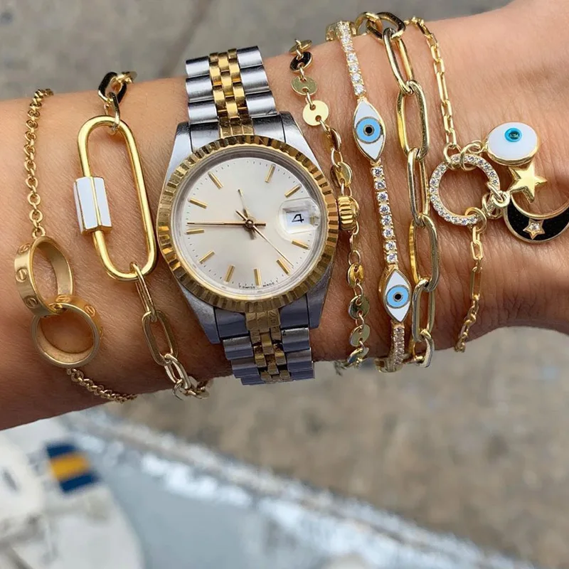 OCESRIO Золотое сердце карабин подвеска Подвески для изготовления ювелирных