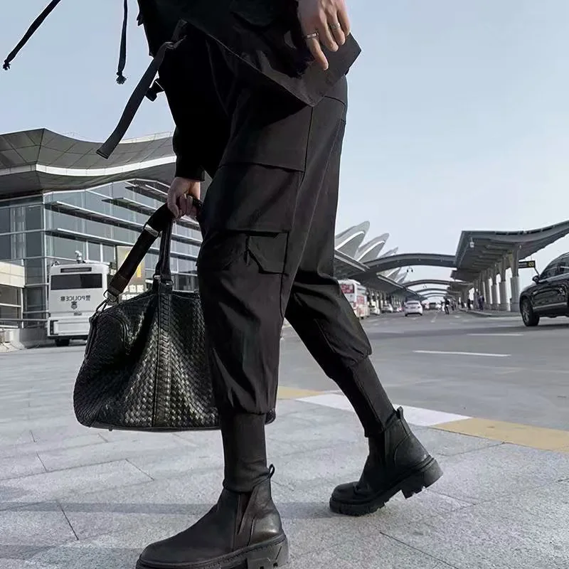 

Streetwear Men's Jogging Pants Spring Autumn Fashion Casual Harajuku Joggers Male's Clothes Korean Style Hip Hop Pencil Trousers