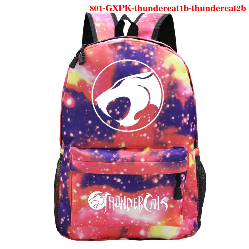 Рюкзак Thundercat для студентов школьный рюкзак мальчиков и девочек мультяшный книг