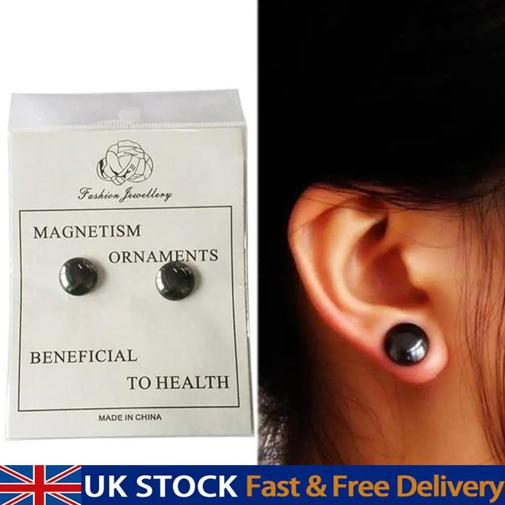 

1Pair Weight Loss Earring Bio Magnetic Slimming Stimulating Acupoints Health Acupressure Slimming Patch Health Jewelry