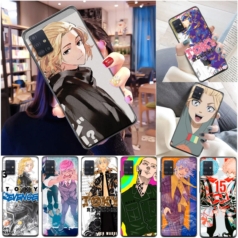 

Toko Revengers Janpan Cartoon Phone Case For Samsung Galaxy A21 A31 A71 A51 4G 5G Soft TPU Funda Carcasa Cases Back Cover
