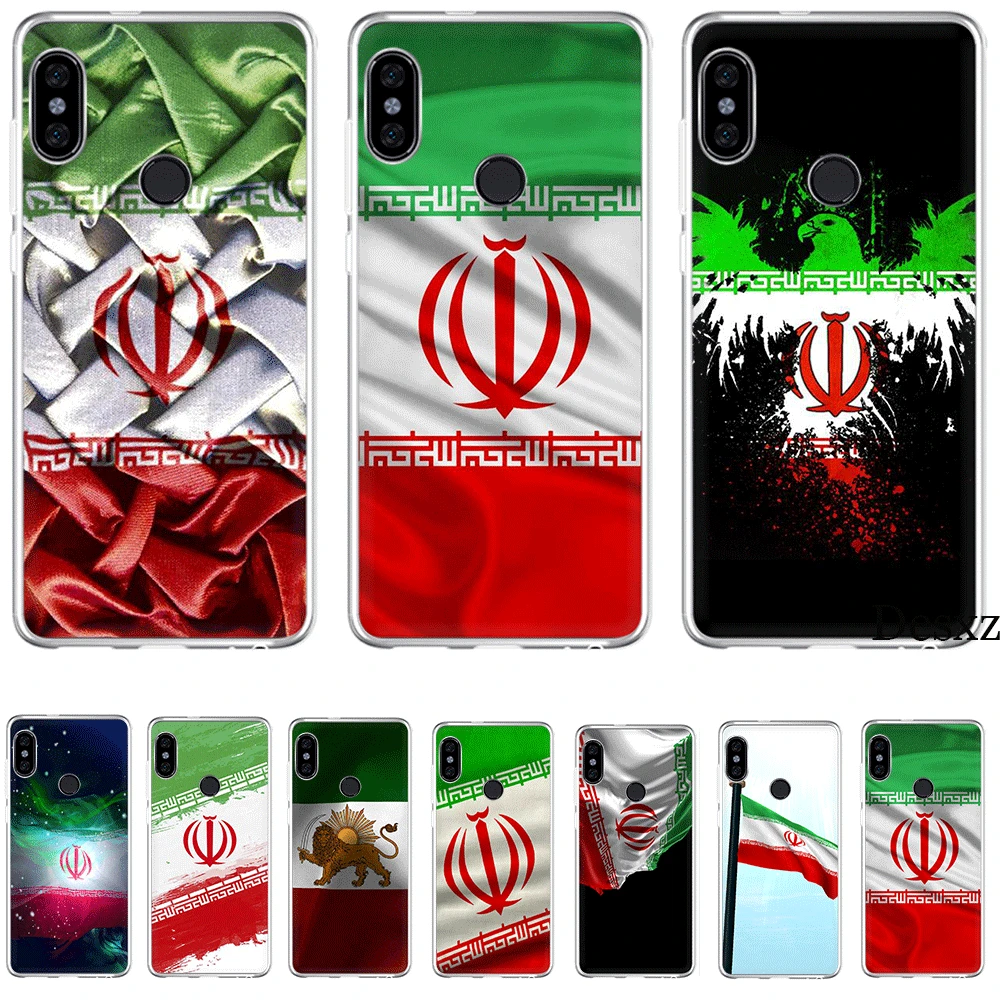 Чехол для телефона Xiaomi mi CC9 CC9E 9T x 2 S 6 8 9 SE A1 A2 5X 6X макс 3 A3 Pro Lite крышка с флагом Ирана
