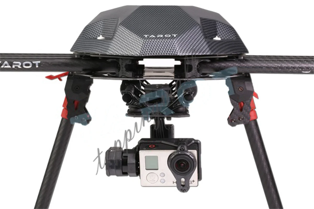Tarot T4 3D двойной амортизатор Gimbal для Gopro Hero4/3 +/3 TL3D02 16% скидка|Детали и аксессуары| |