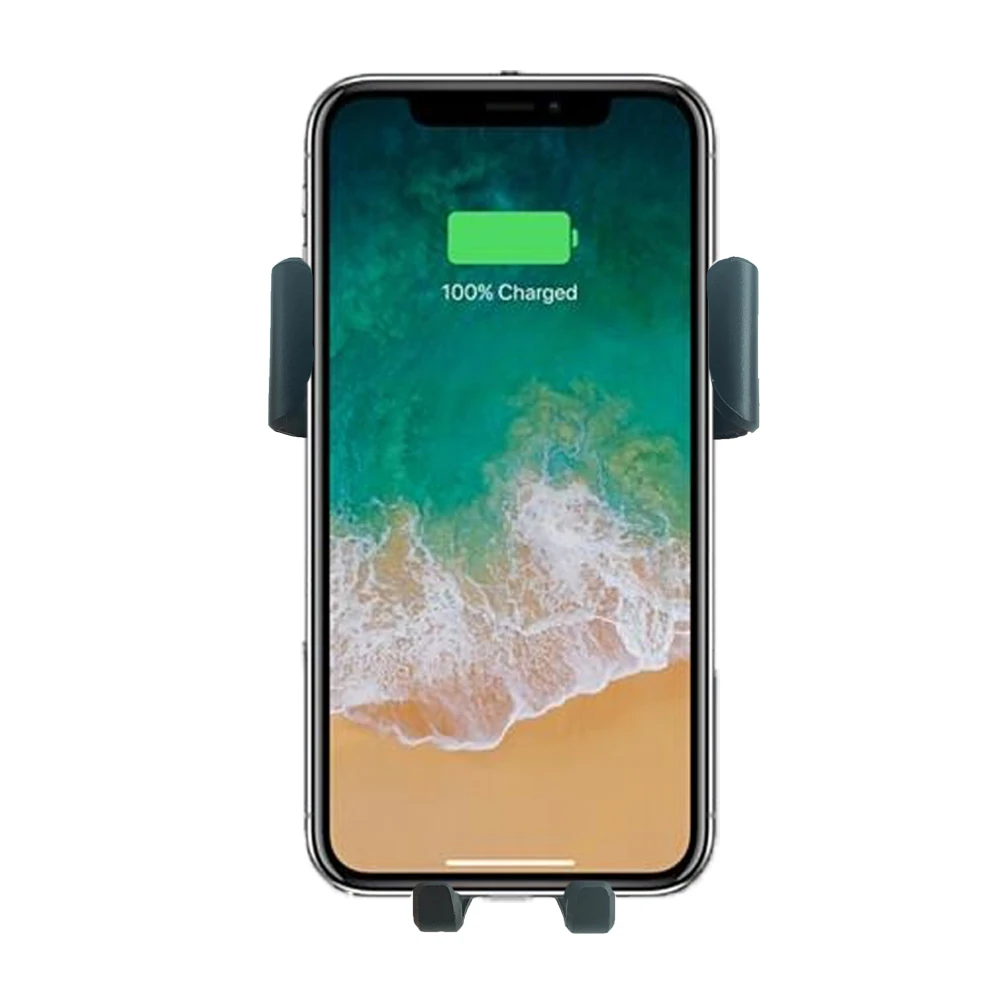 car phone accessories car wireless charger car phone holder car charger wireless 10w qi intelligent infrared air vent mount free global shipping