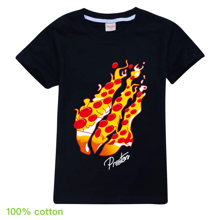 Детская Хлопковая футболка с коротким рукавом для мальчиков и девочек в стиле