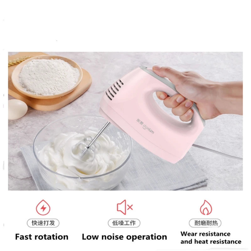 

Donlim egg beater electric household mini egg beater baking cake cream beater vertical hand mixing