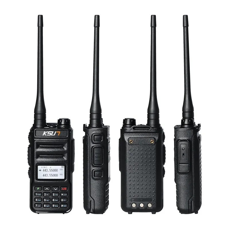 

1 или 2 шт. KSUN 8 Вт рация дальнего действия VHF UHF Двухдиапазонная двухсторонняя радиостанция VOX коммуникатор HF приемопередатчик рация