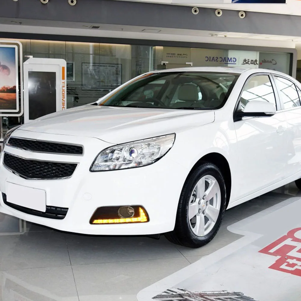 CSCSNL 2 шт. светодиодный Габаритные огни DRL Противотуманные фары для Chevrolet chevy Malibu 2011