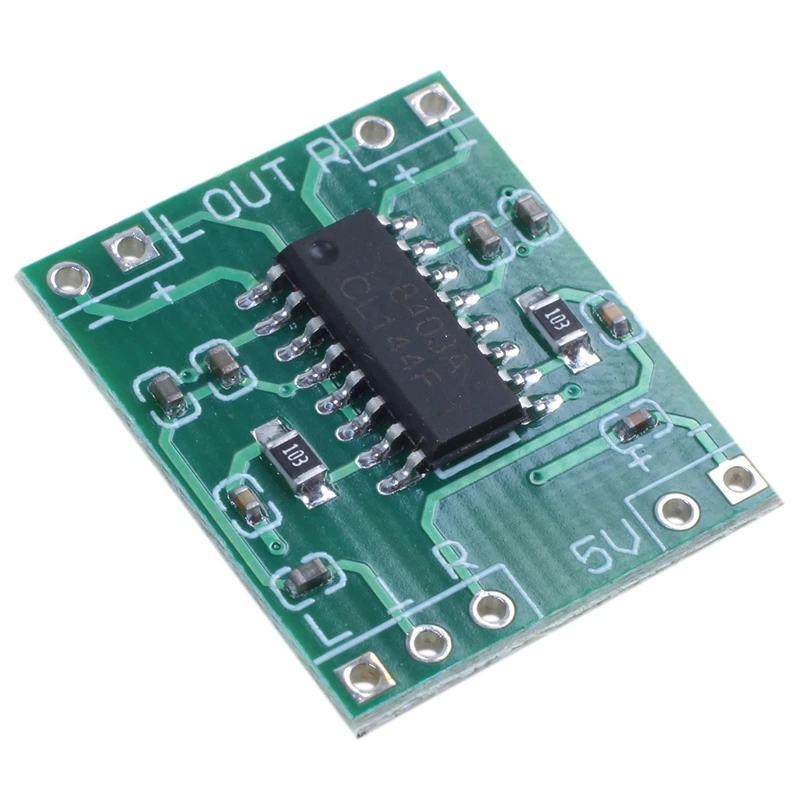 Фото Super Mini PAM8403 2*3 Вт D Класс цифровой усилитель плата 2 5-5 в USB мощность зеленый + Super Mini PAM8403 2*3 Вт D Класс цифровой усилитель плата 2 5-5 в USB мощность зеленый +