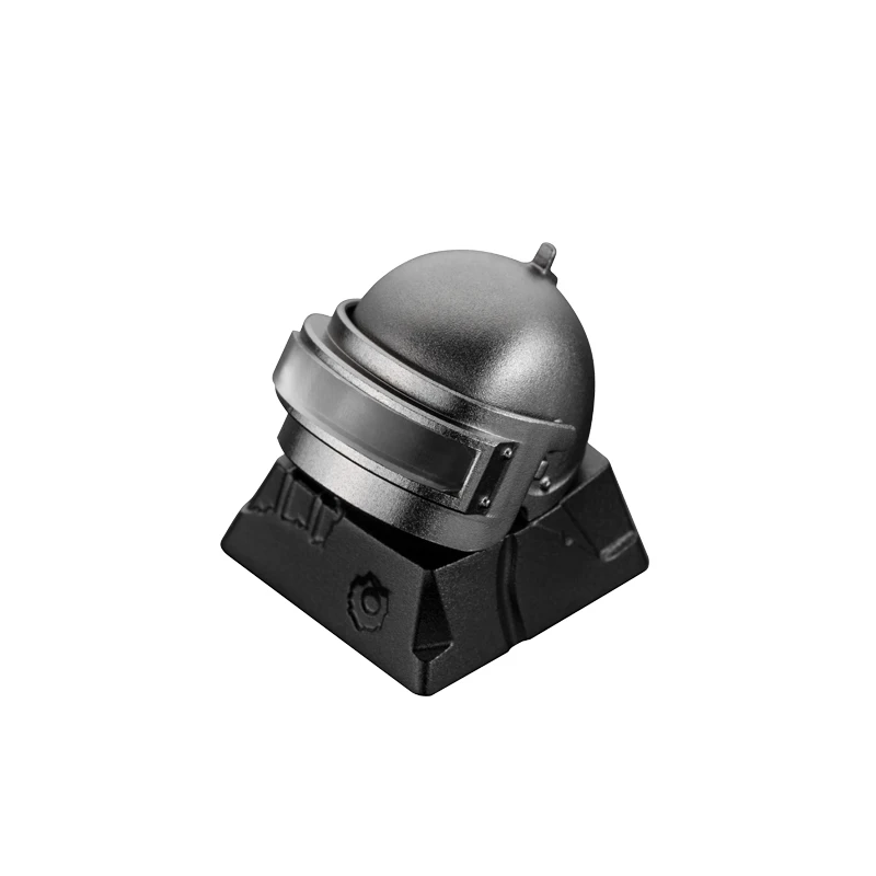 

Keycap mechanical keyboard key cap original design, tertiary head Modeling PUBG Game theme key cap aluminum alloy keycaps,M02