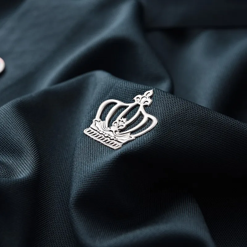 

Summer Mens T-shirts Luxury Crown Printing Short Sleeve Casual Male T-shirts Fashion Slim Fit Man T-shirt Plus Size 4XL