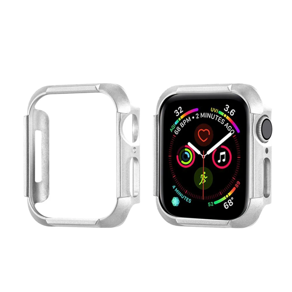 Чехол из поликарбоната для Apple Watch 4, 40 мм, 44 мм, защитный чехол для iWatch 5, 40, 44 мм, бампер для часов, Жесткая Броня, защитная рамка, серия 4