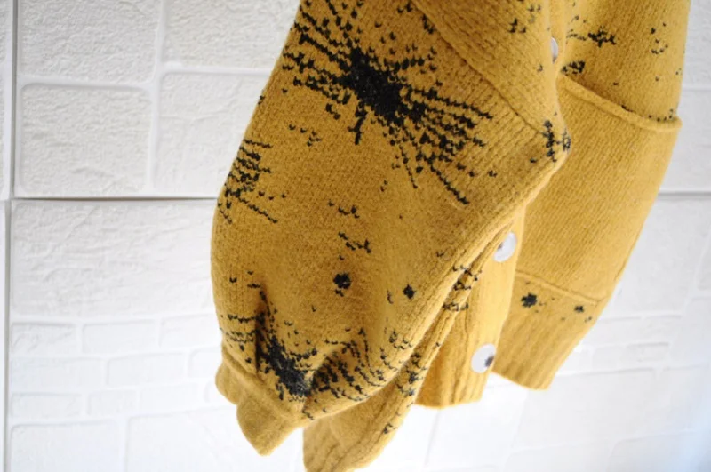 Осень Зима вязаные Желтые свитера женский кардиган 2019 корейский v-образный вырез