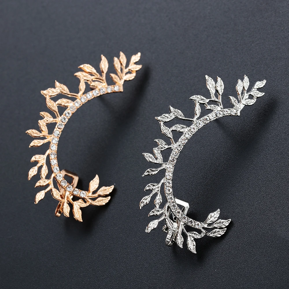 1 шт. новый лист rстразы Ушная клипса повязка серьги манжеты Женщины Мужчины