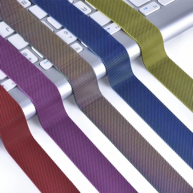 Ремешок для часов Apple Watch Iwatch1/2/3/4 универсальный металлический сетчатый ремень с