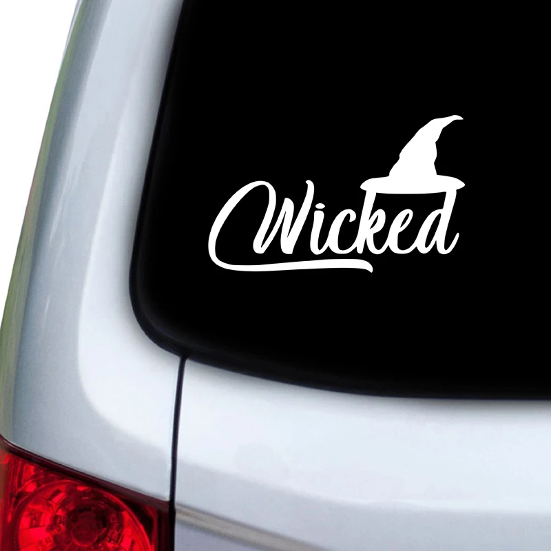 Jptz18cm-12cm зло пентаграмма Луна богиня для украшения окна чехол ноутбука виниловый