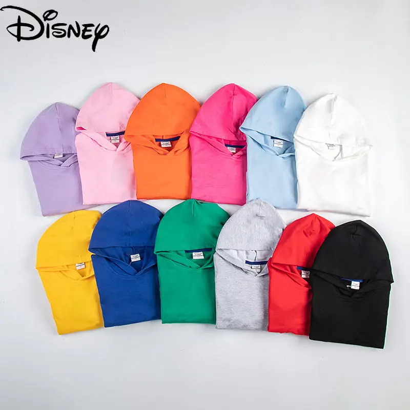 

Disney Frozen Aisha Princess Girls Print Hooded Sweater Medium-sized Children's Clothing Tops Trendy Autumn New Cotton Casual