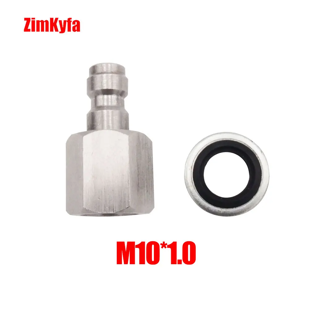 Пейнтбольный PCP 8 мм Воздушный зарядный шланг из нержавеющей стали