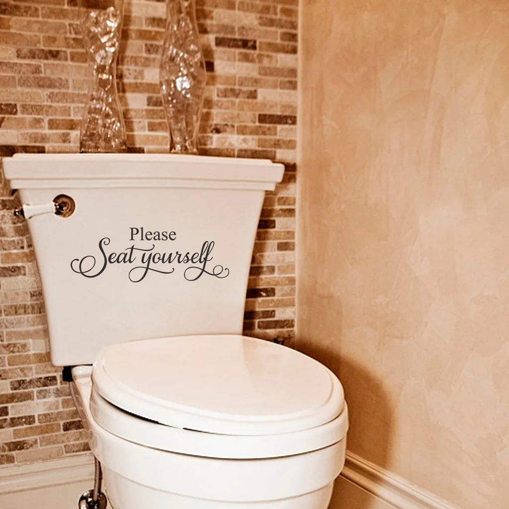 Настенные стикеры в ванную комнату домашний декор персонажи настенные наклейки