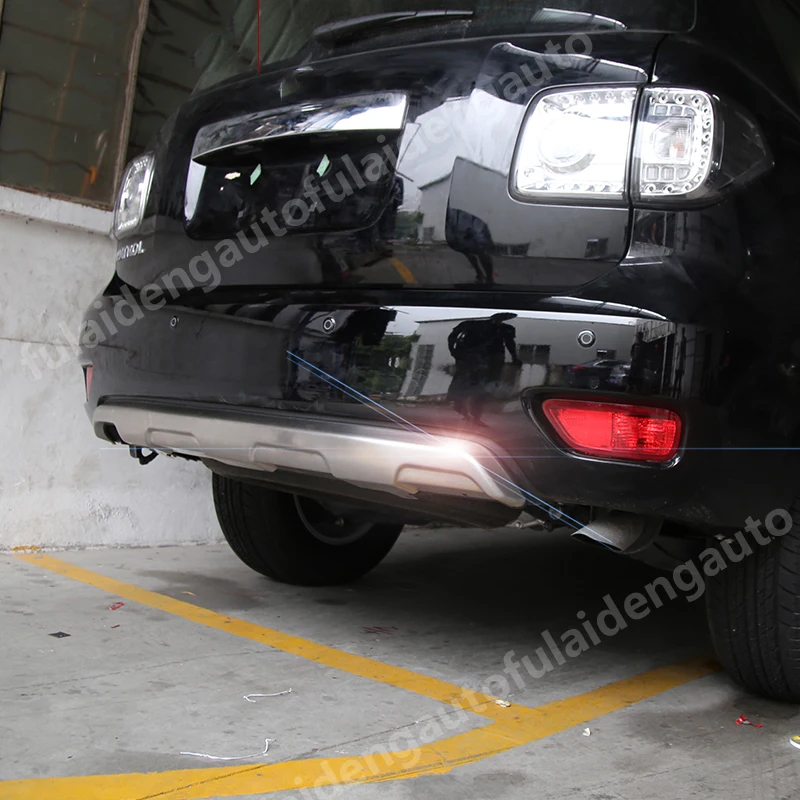 Протектор переднего и заднего бампера из нержавеющей стали для Nissan Armada Patrol Y62