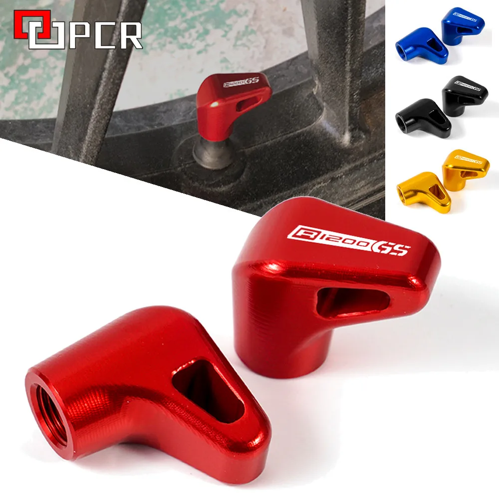 

LOGO R1200GS Motorcycle CNC Wheel Tire Valve Air Port Stem Cap CNC Airtight Cover For BMW R 1200 GS R1200GS LC ADV Adventure