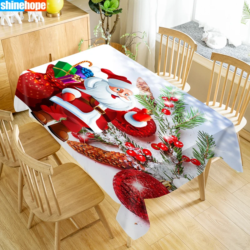 Скатерть водостойкая прямоугольная из ткани Оксфорд|Скатерти| |