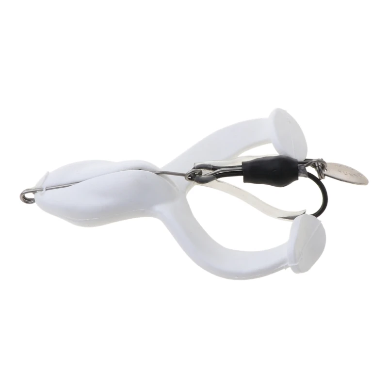 

Fishing Bait Artificial Frog Soft Lure Anti Hanging Crankbait 9cm17g Sequin Hook X3UA